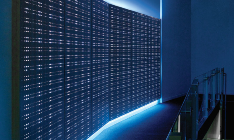 昼夜节律光墙位于加州旧金山的基因万博注册网站泰克公司